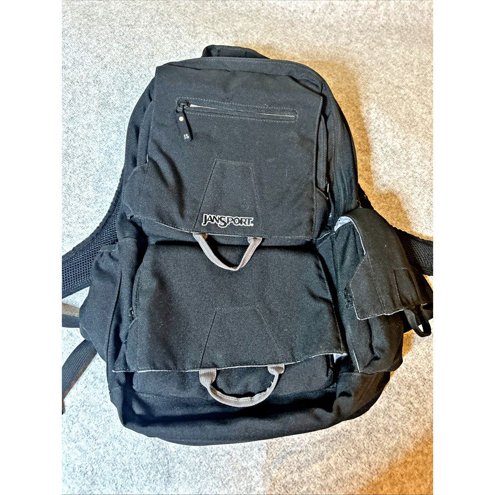 Jansport Black Backpack laptop backpack.